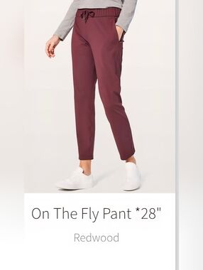 Lululemon On The Fly Pant *28"